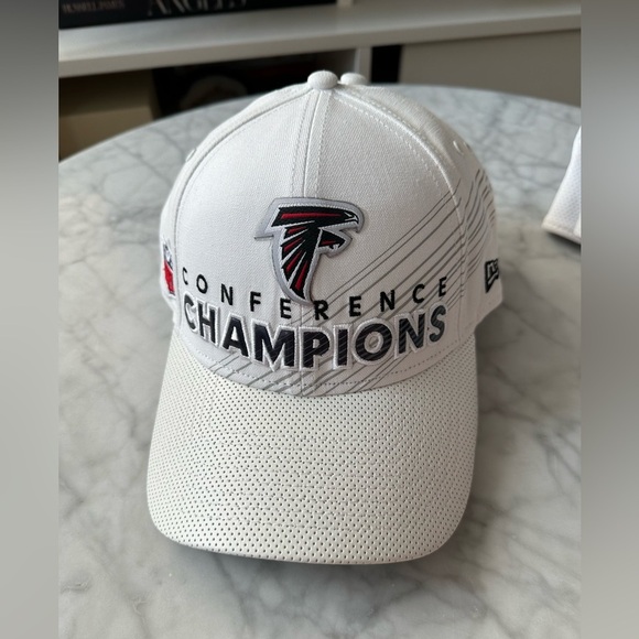 Falcon Conference Champion Hats (Super Bowl LI) Superbowl LI Falcon 9Forty NWT - Picture 1 of 4